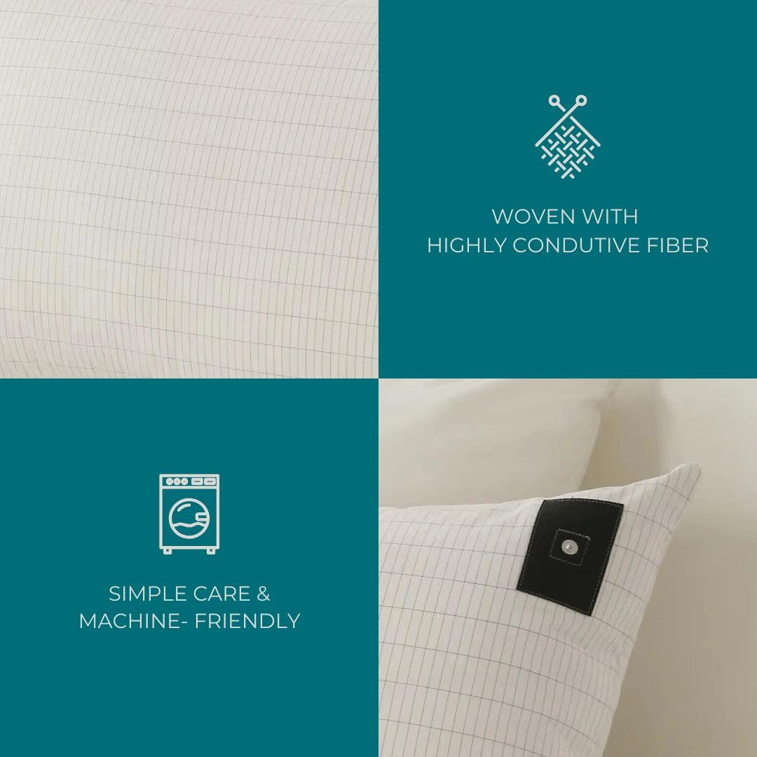 European Grounding Pillow Case