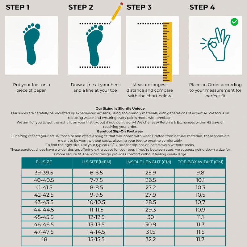 Grounding & Earthing Barefoot Slip-On Shoes for Men